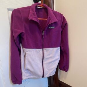 Girls Large 14/16 Columbia zip up